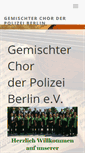 Mobile Screenshot of gemischter-chor-berlin.de